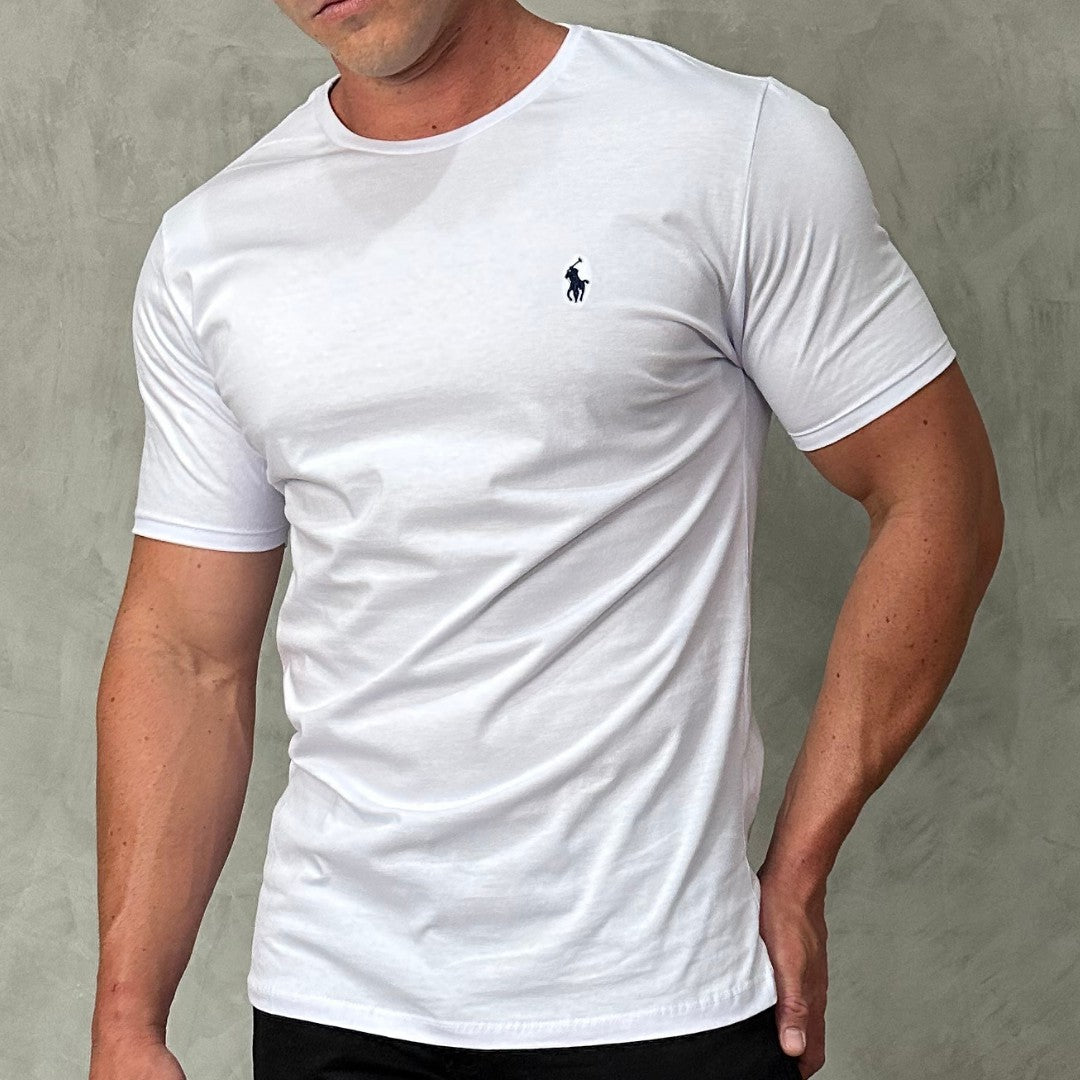 Camiseta Masculina  Branca - Роlо Rаlрh Lаurеn
